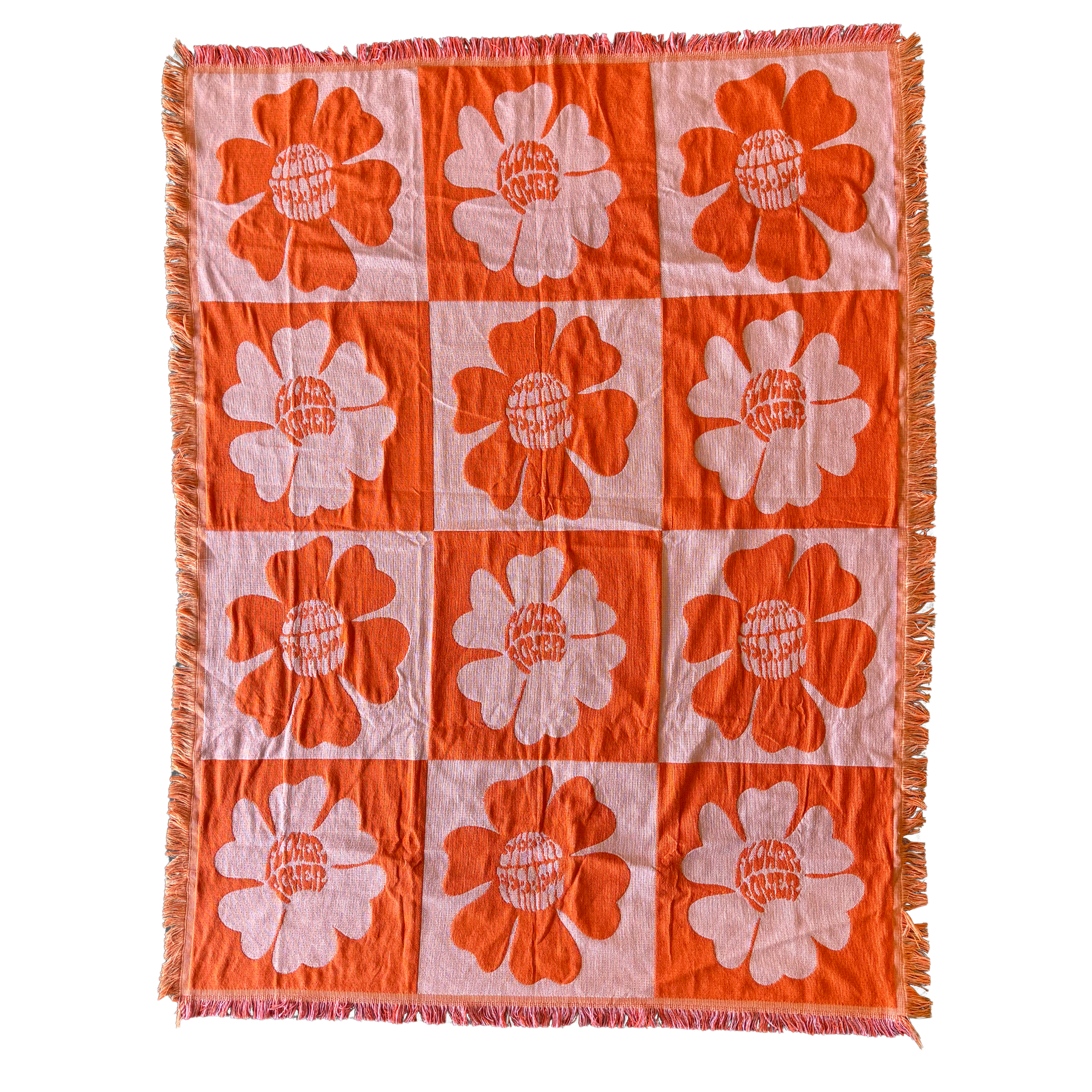 Blanket Flower Power Orange/Pink