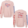 Crewneck Pink Masks