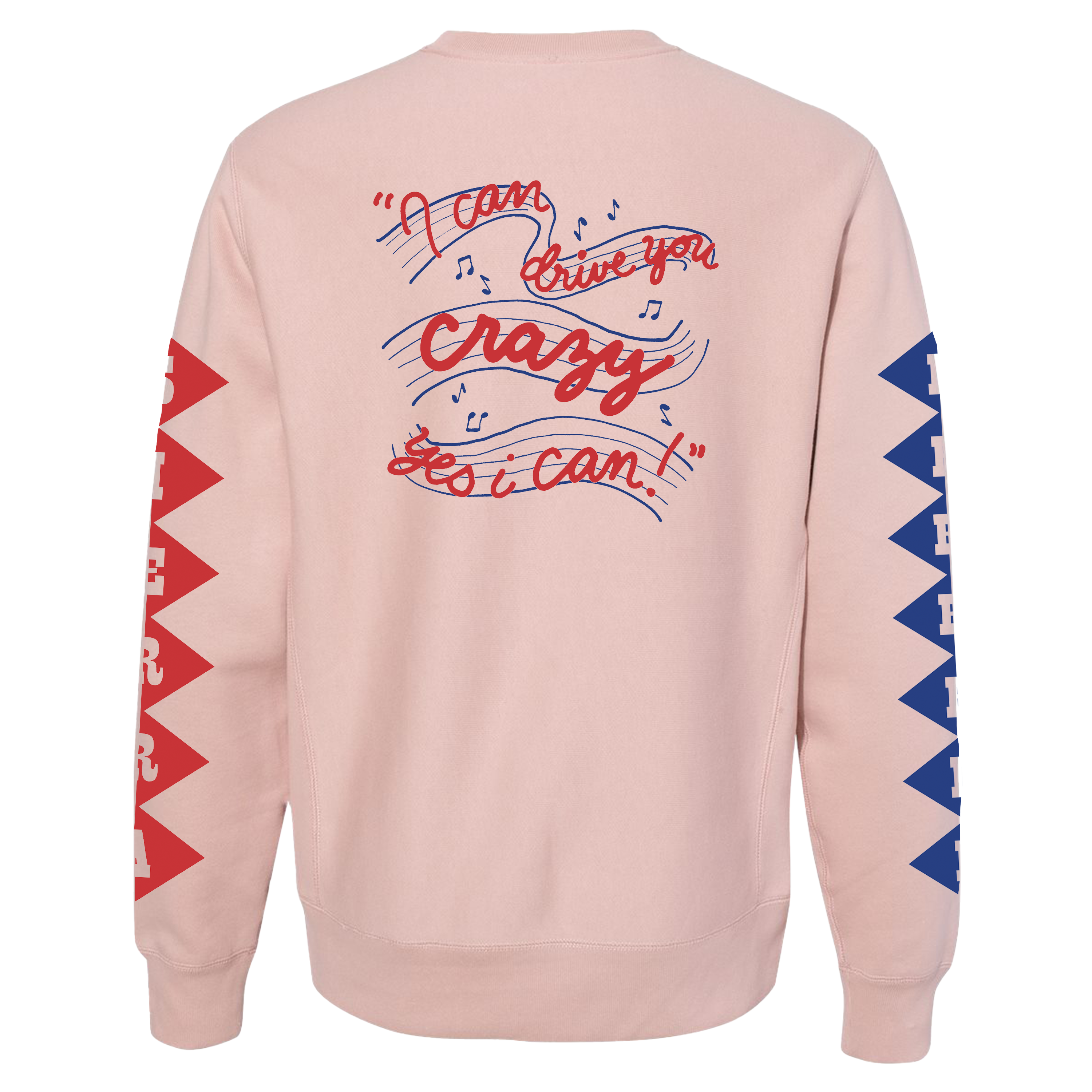 Crewneck Pink Masks