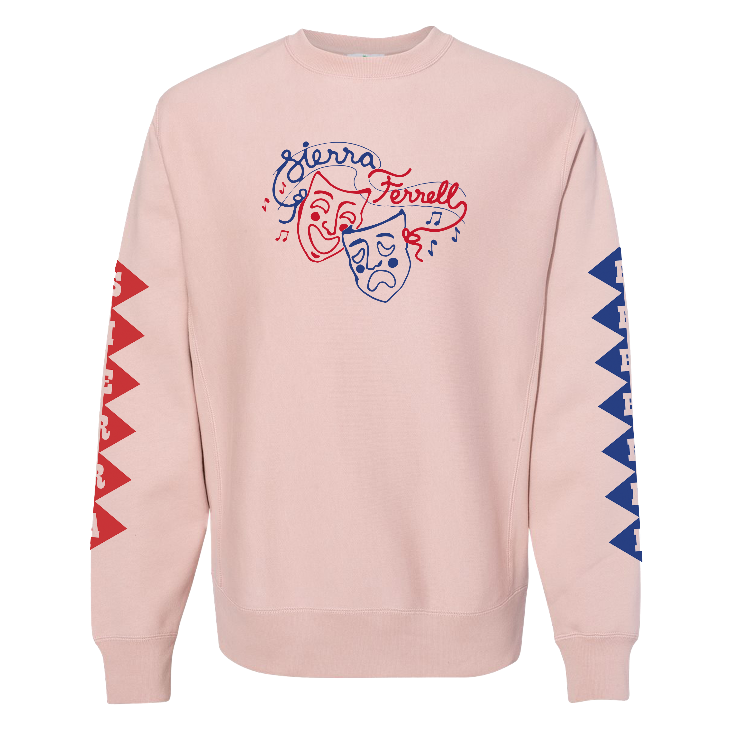 Crewneck Pink Masks