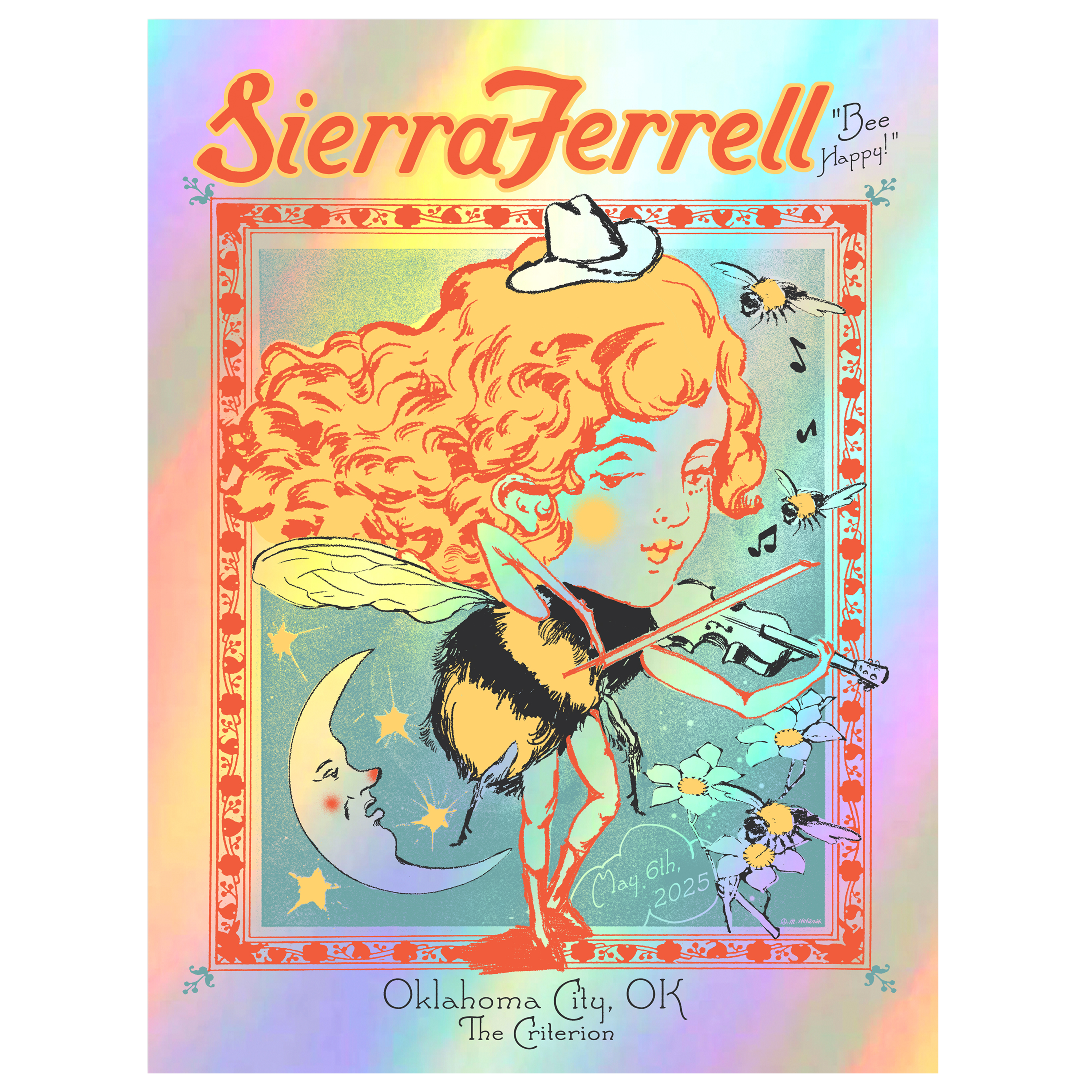 Poster Event Oklahoma City LIMITED FOIL