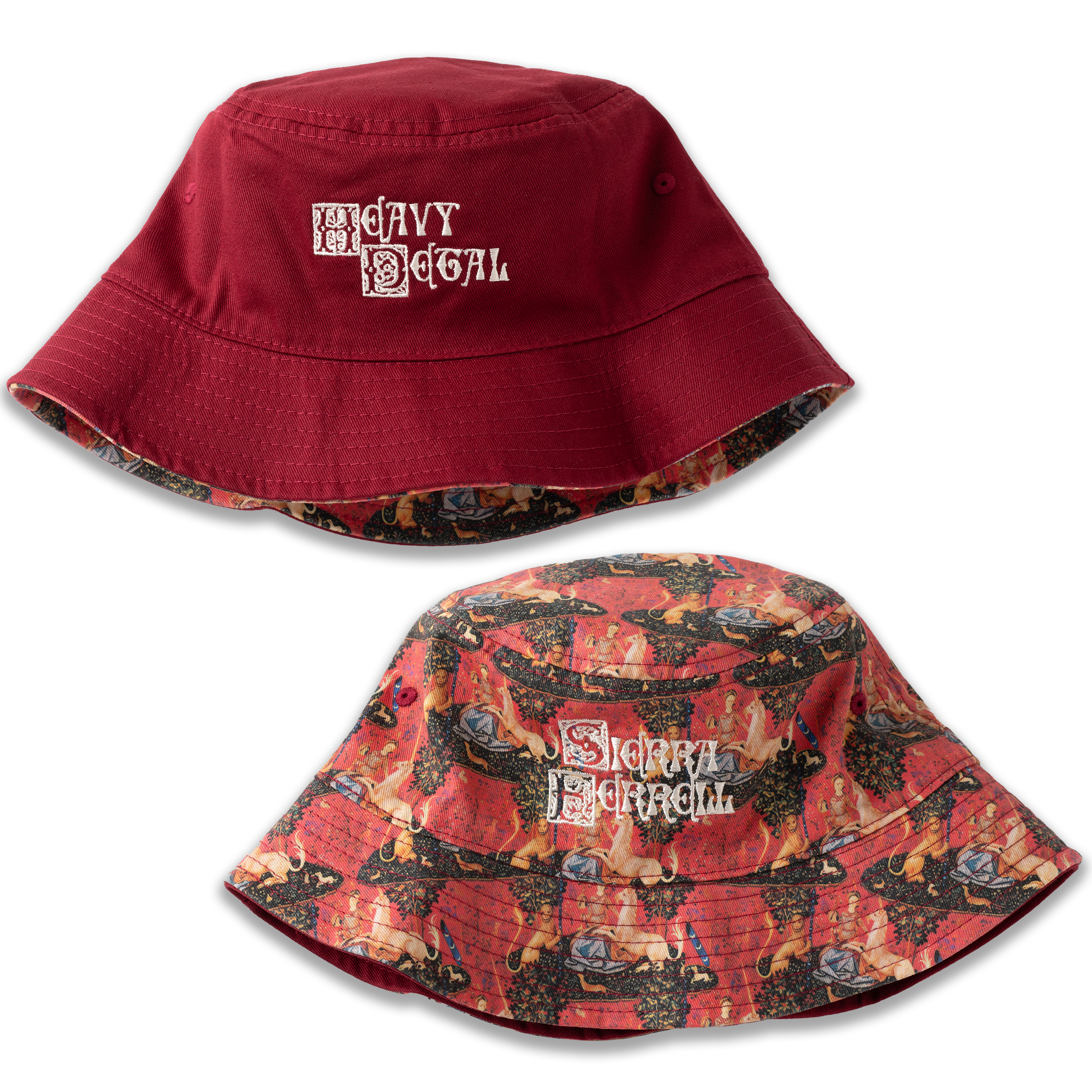 Hat Bucket Petal (Reversable)