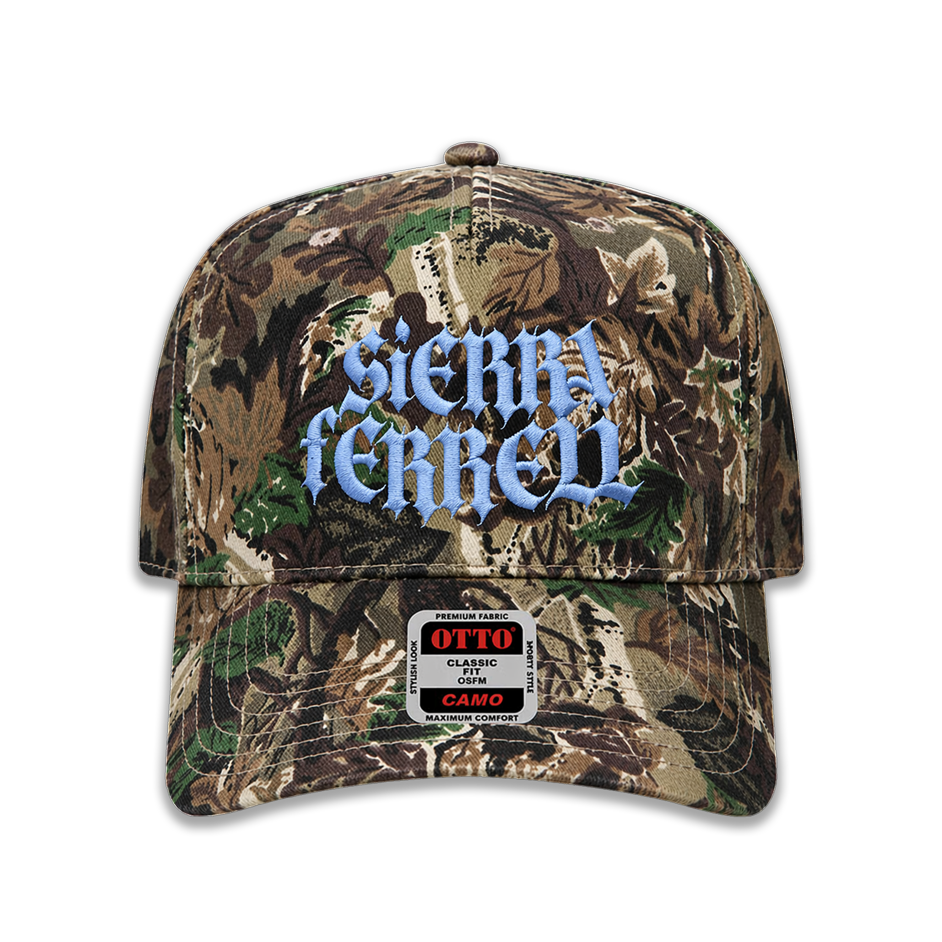 Hat Camo Baby Blue