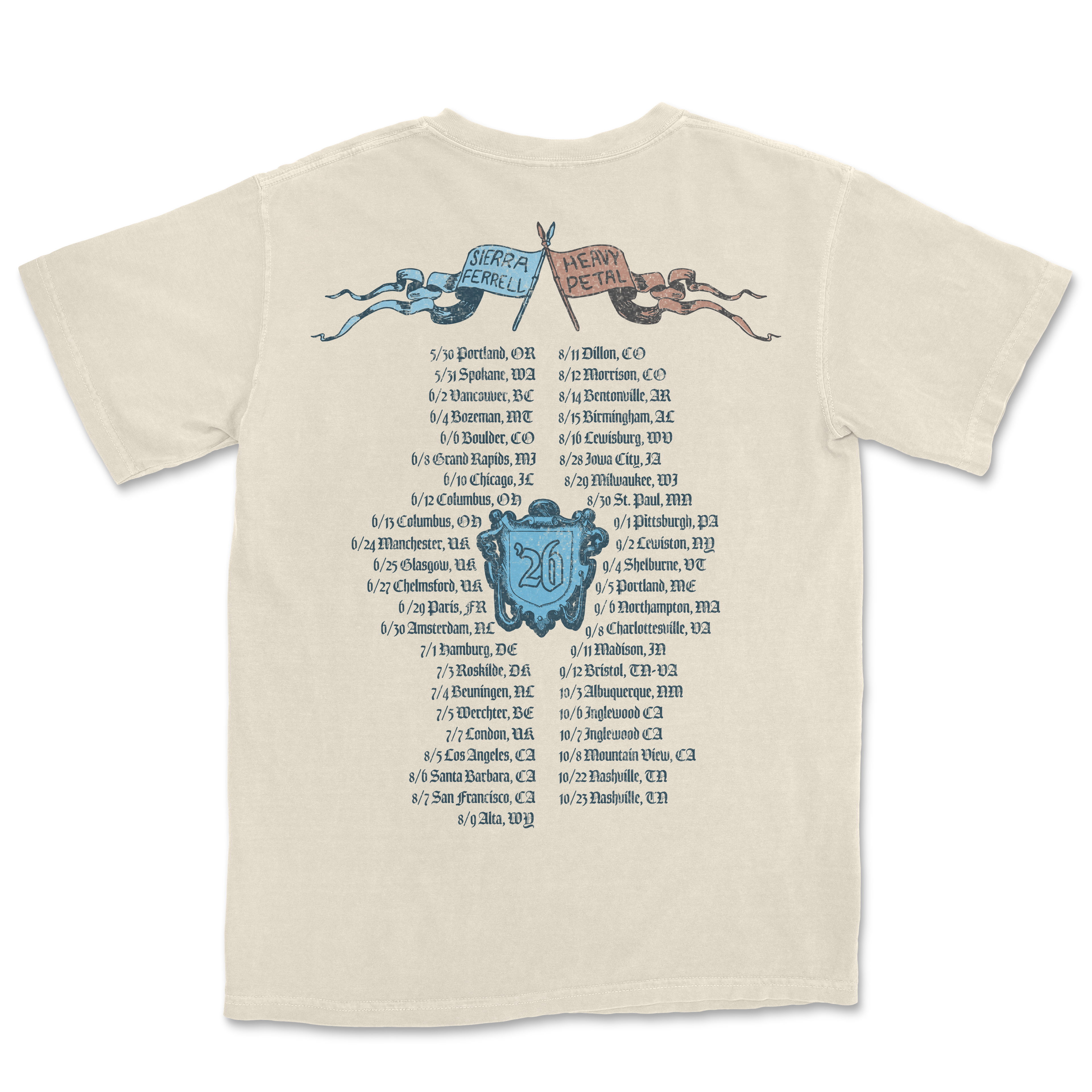 Ivory Knight Tour Tee