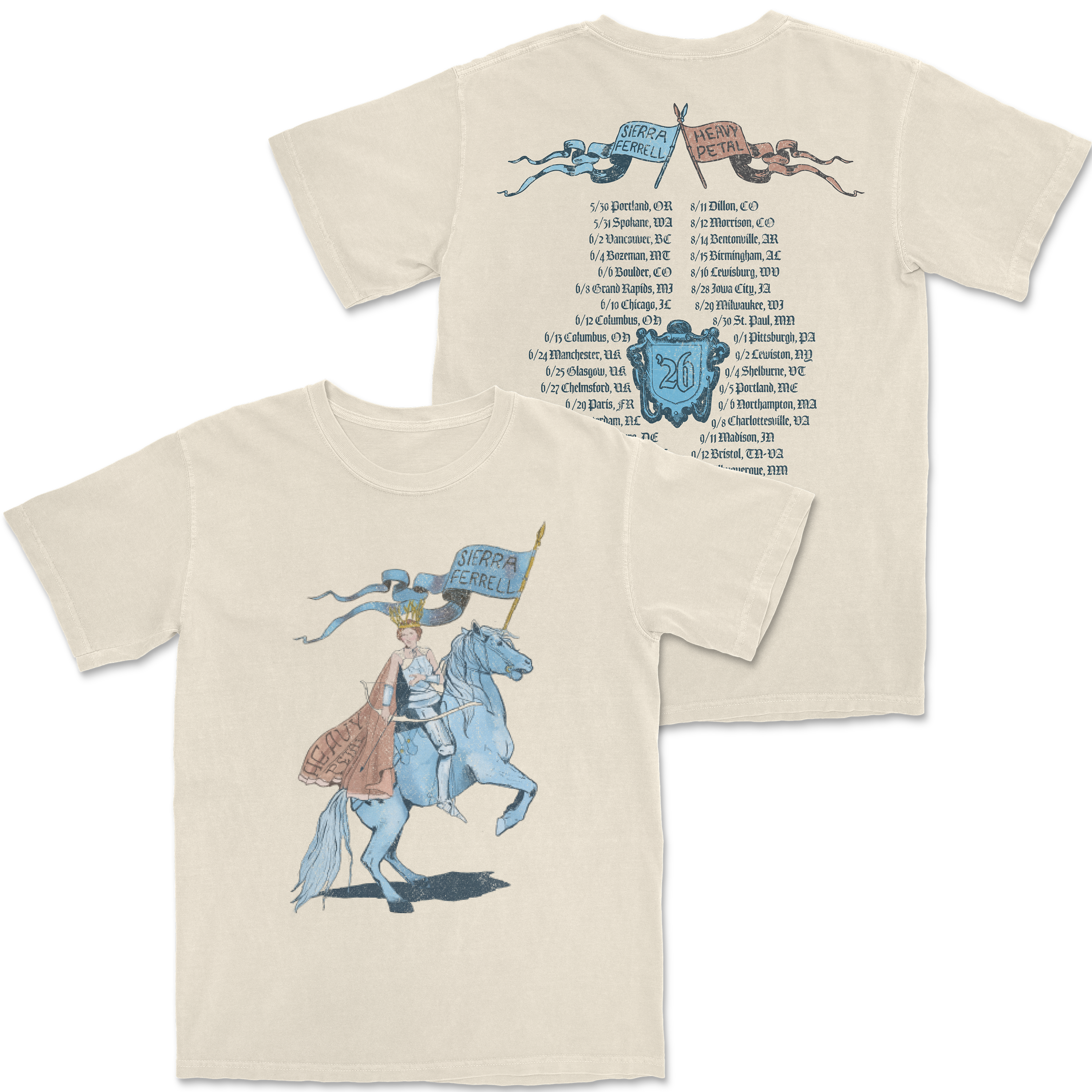 Ivory Knight Tour Tee