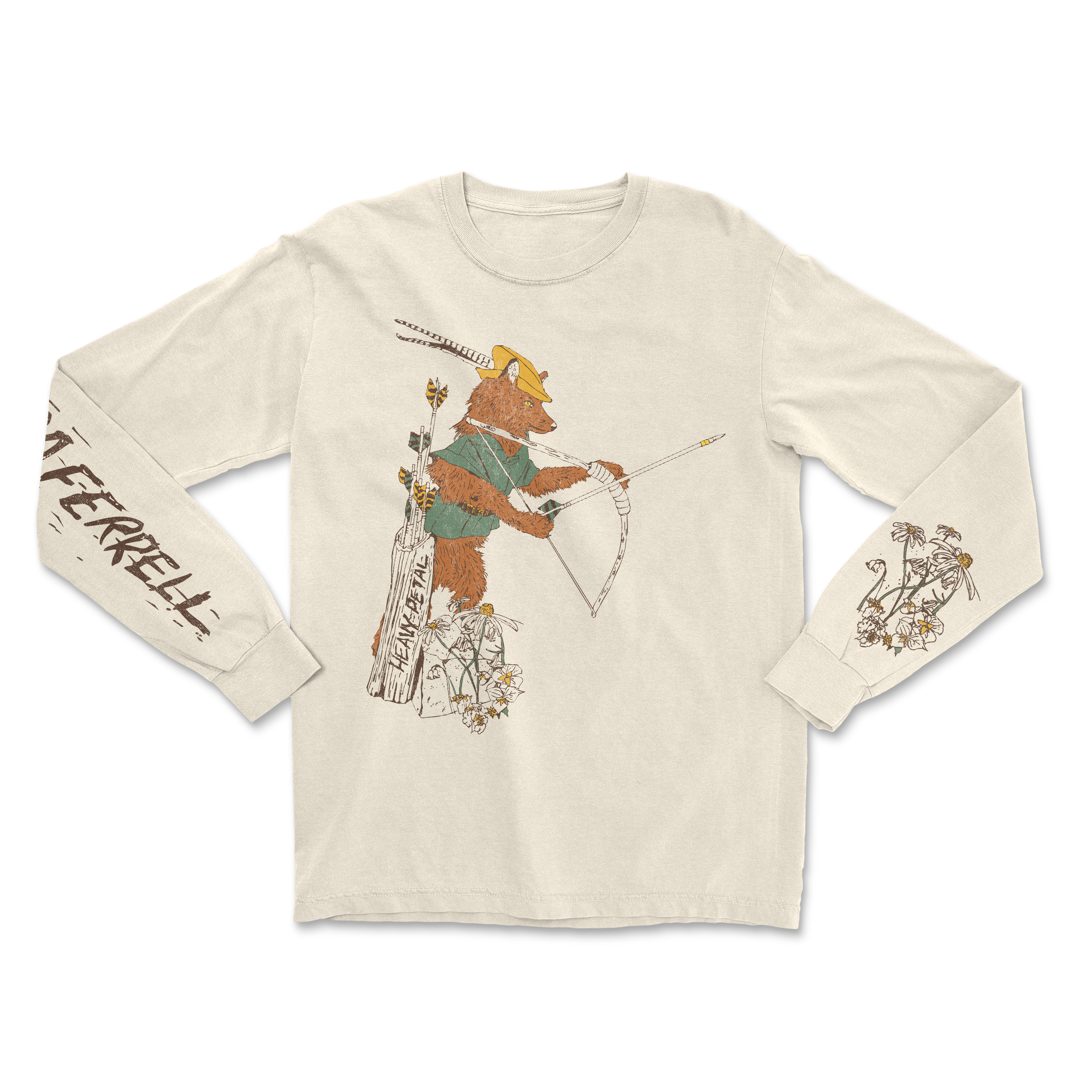 LS Ivory Fox Tour Tee