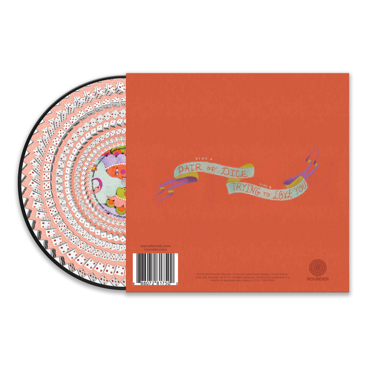 PAIR OF DICE 7" [Pre-Order]