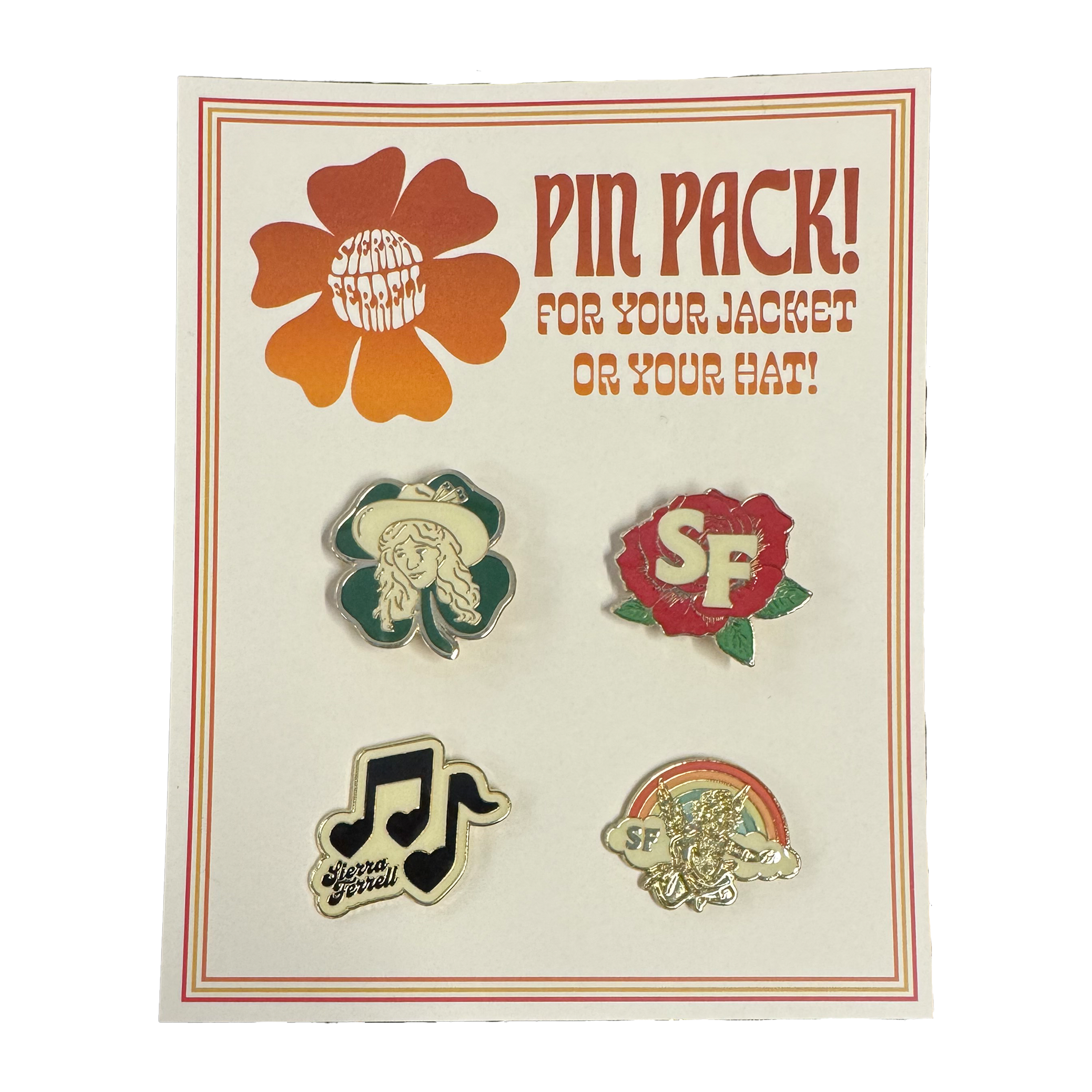 Pin Pack Flower