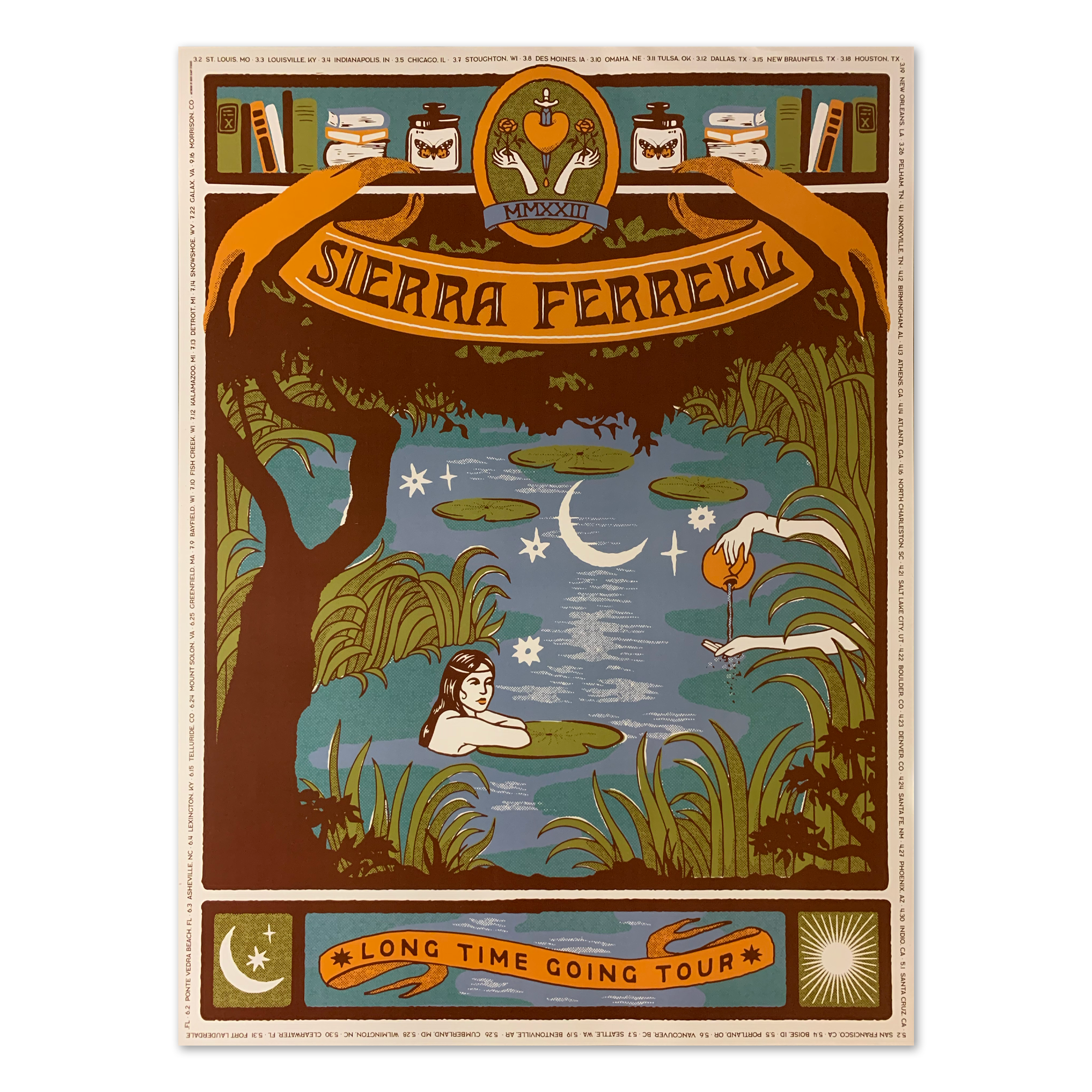 Long Time Going Tour Poster