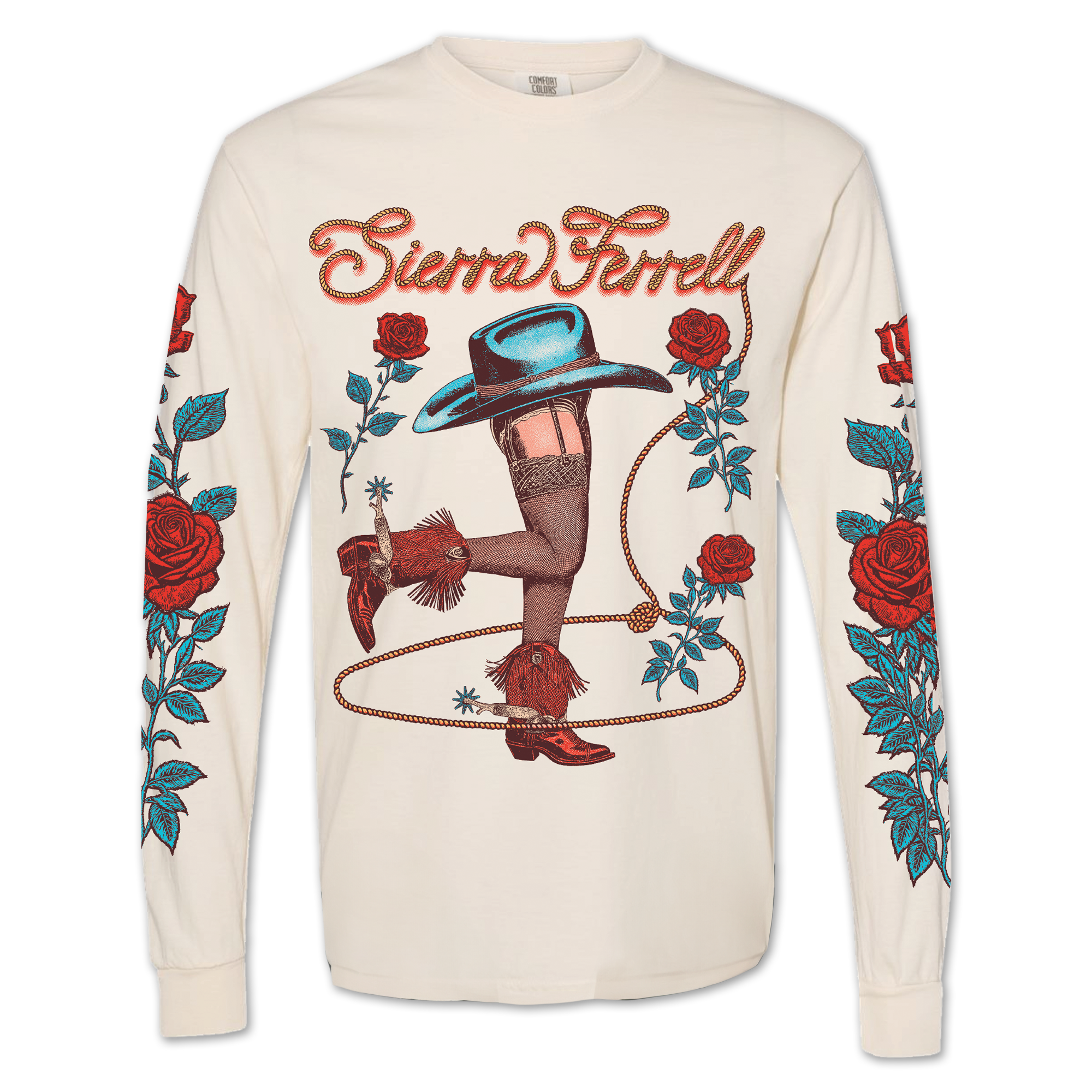 Hat Legs L/S T-shirt