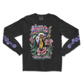 LS Black Heavy Petal Tee
