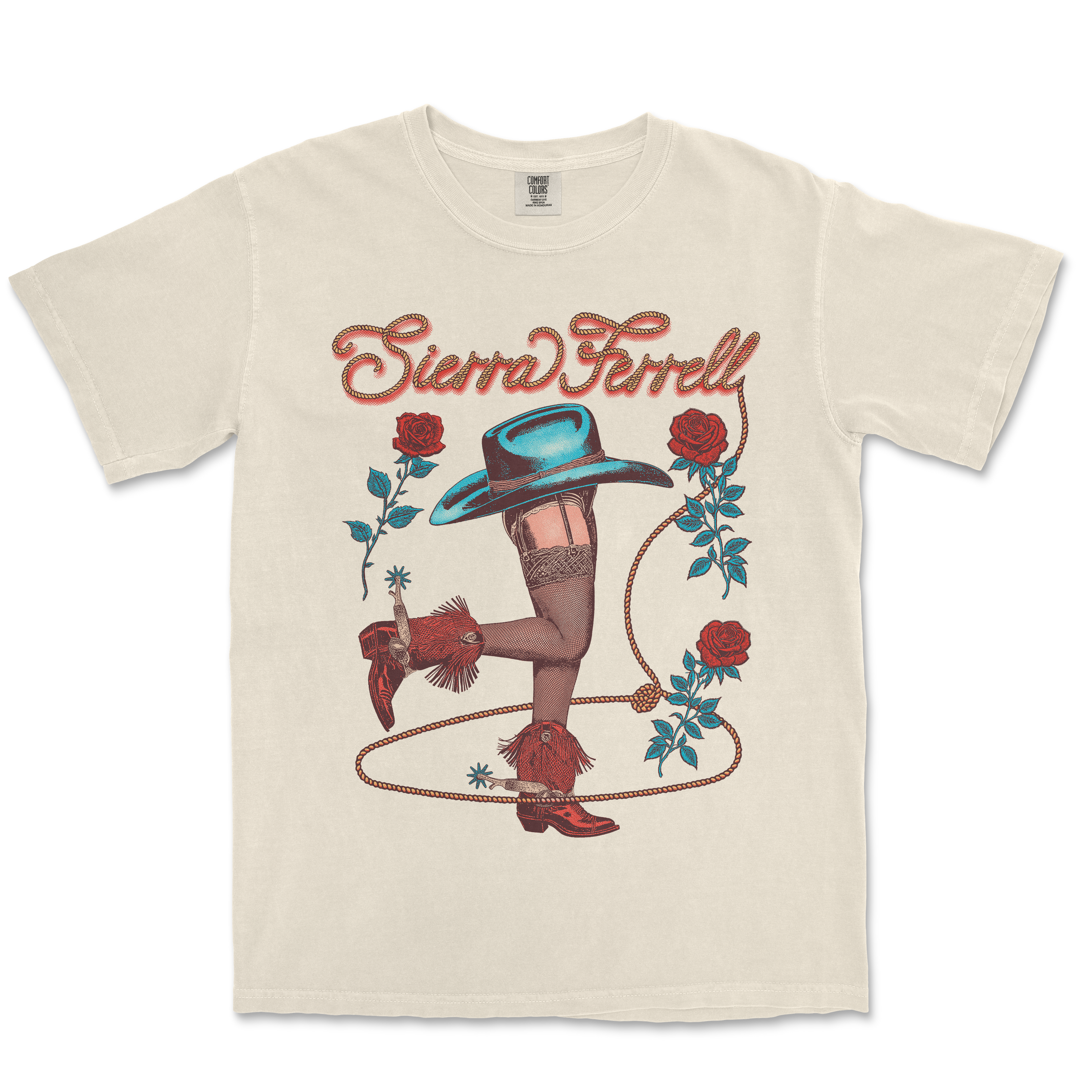 Ivory Hat Legs S/S Tee Shirt