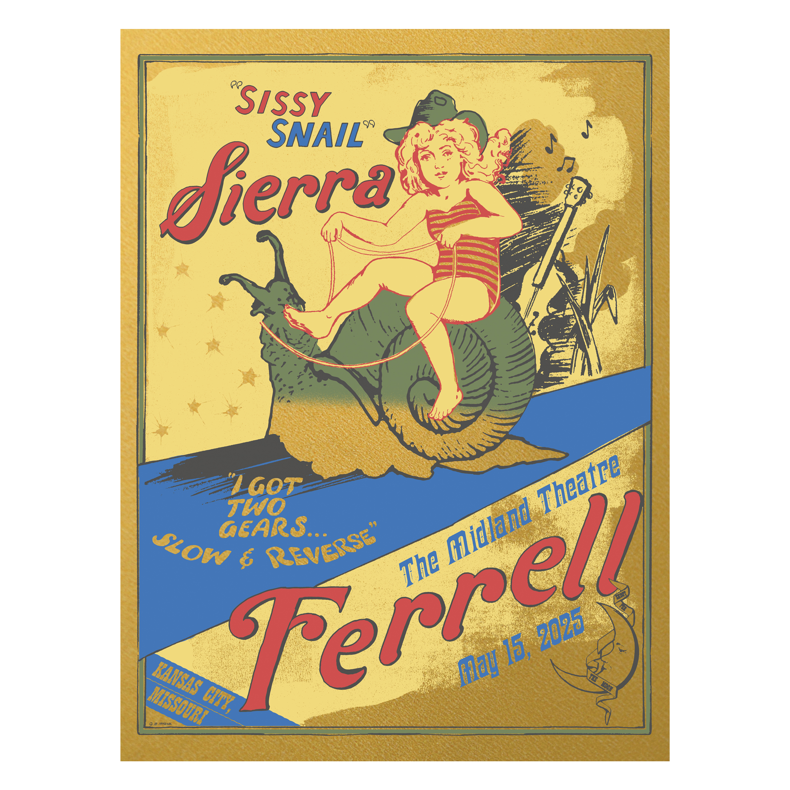 Poster Event Kansas City LIMITED FOIL