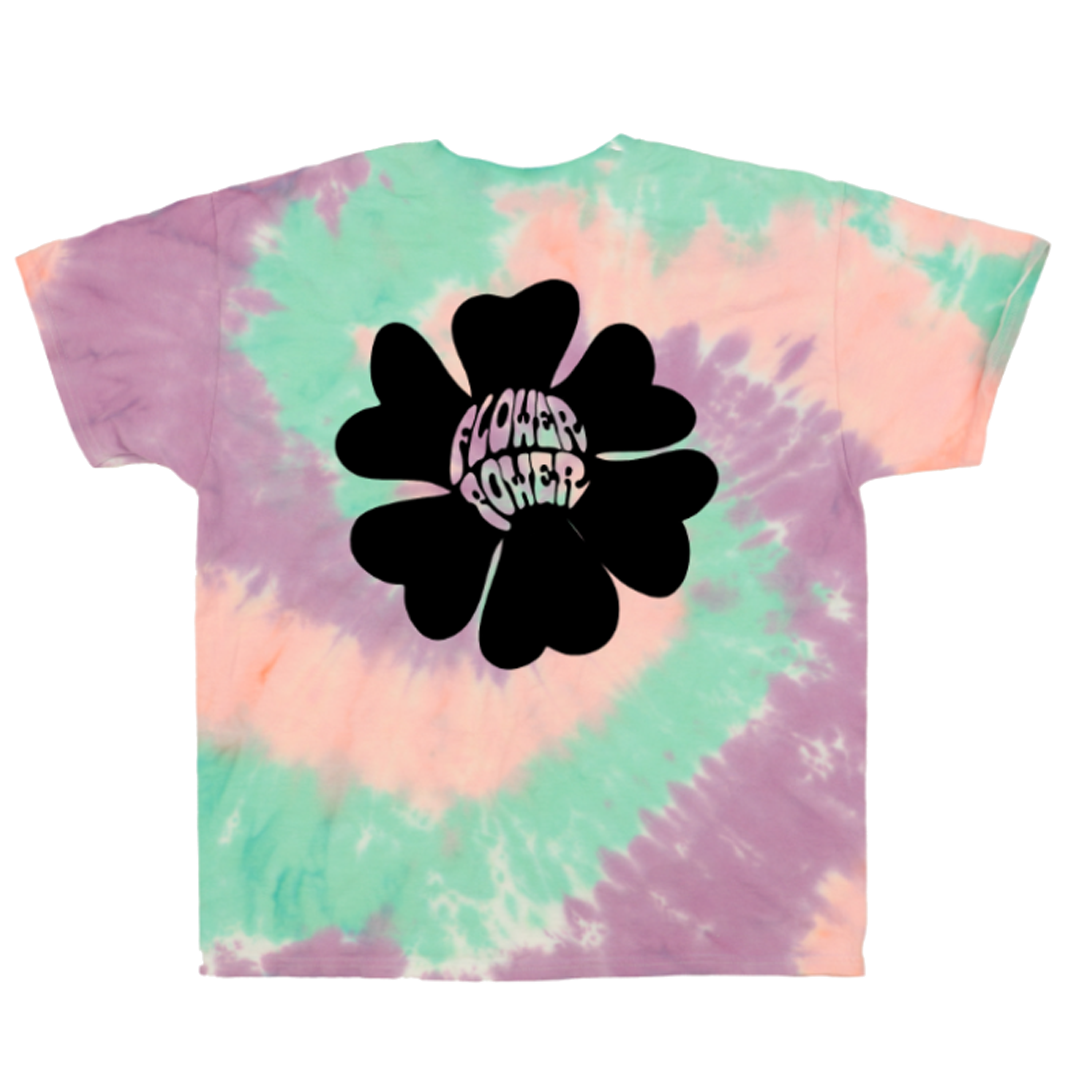 Tie Dye Flower Power Tee