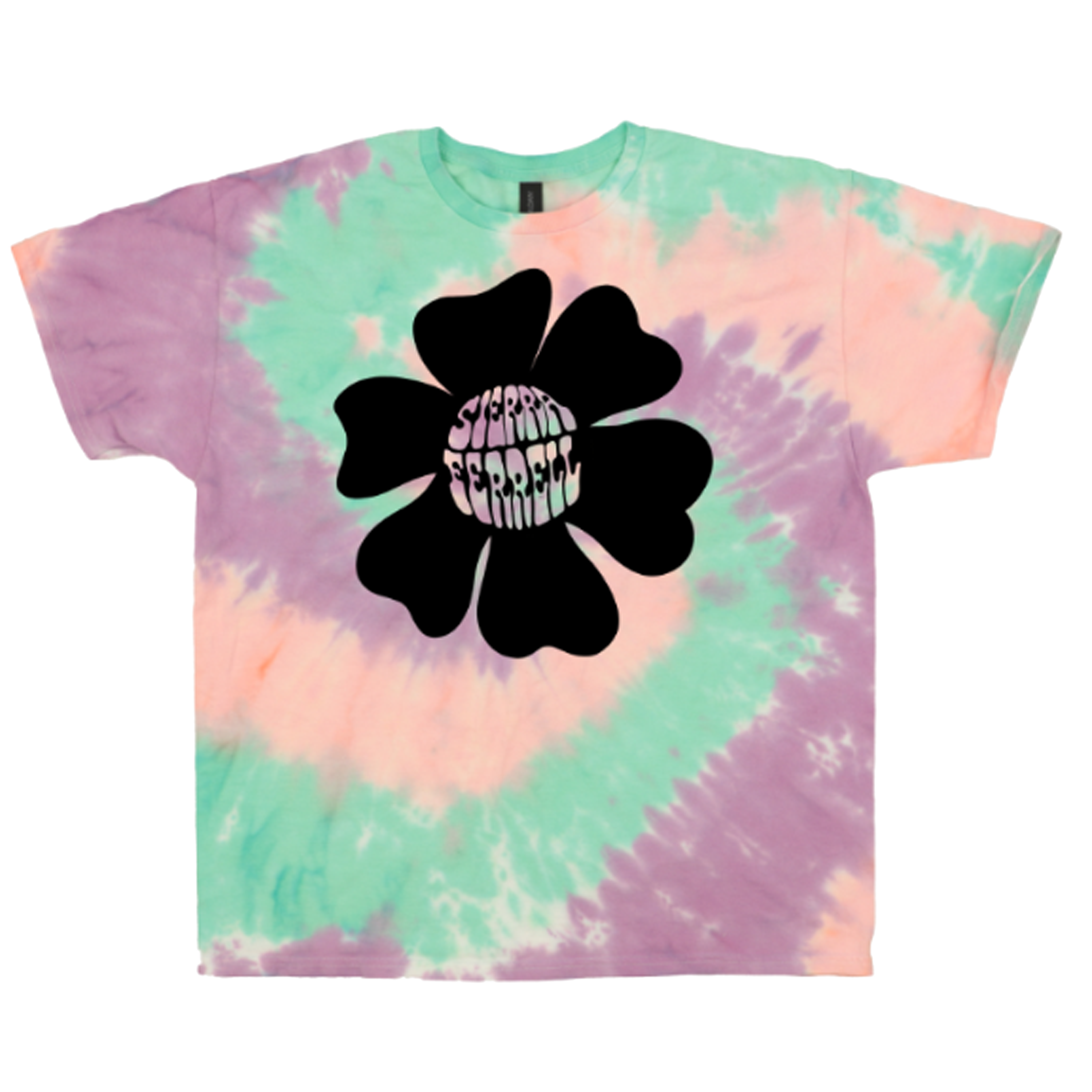 Tie Dye Flower Power Tee